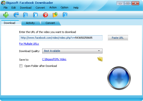Facebook Video Downloader 6.17.9 download the last version for windows