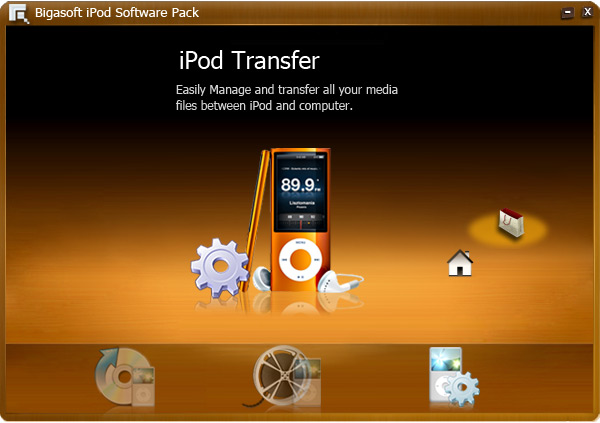 Screenshot of Bigasoft iPod Software Pack