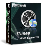 Bigasoft iTunes Video Converter Software Box