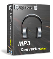Bigasoft MP3 Converter for Mac Software Box