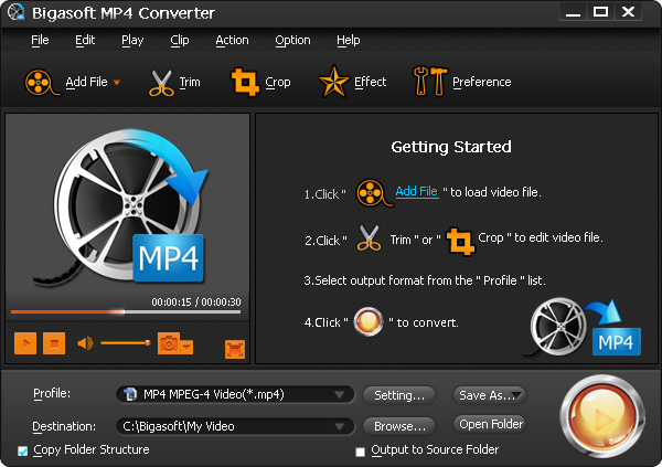 mp4 format video player free download