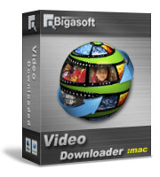 Bigasoft Video Downloader for Mac Software Box