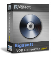 Bigasoft VOB Converter for Mac Software Box