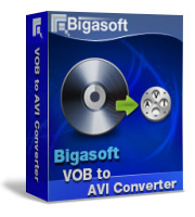 Bigasoft VOB to AVI Converter Software Box