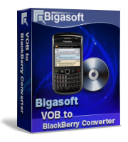 Bigasoft VOB to BlackBerry Converter Software Box