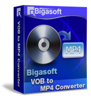 Play DVD on MP4 players like iPad, iPod, Android, Surface, Kindle Fire - Bigasoft VOB to MP4 Converter