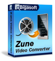 Convert movie collection to Zune WMV, MP4 for premium fun on the go. - Bigasoft Zune Video Converter